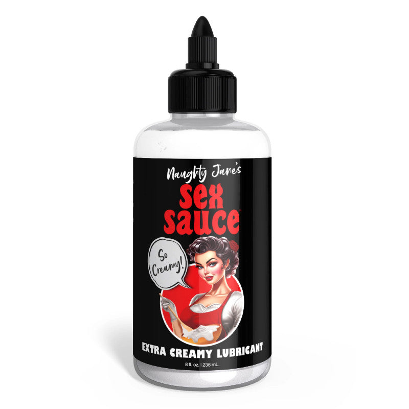 Naughty Jane's Sex Sauce Extra Creamy Lubricant 8 Oz