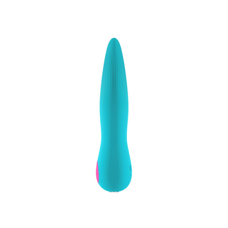 Solia Bullet Flat Tipped Vibrator - Turquoise