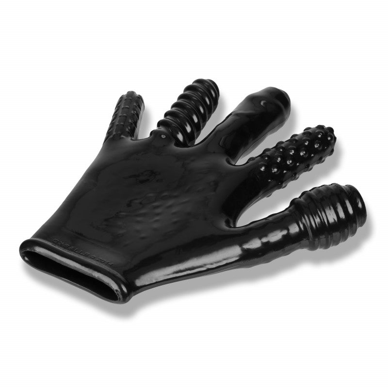 Finger Reversible Jo & Penetration Toy -  Black