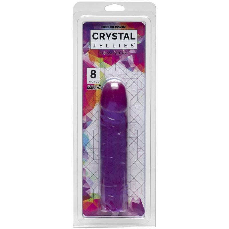 Crystal Jellies Classic 8 Inch - Purple