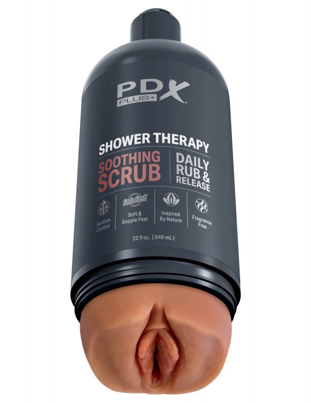 PDX Shower Therapy - Soothing Scrub - Tan