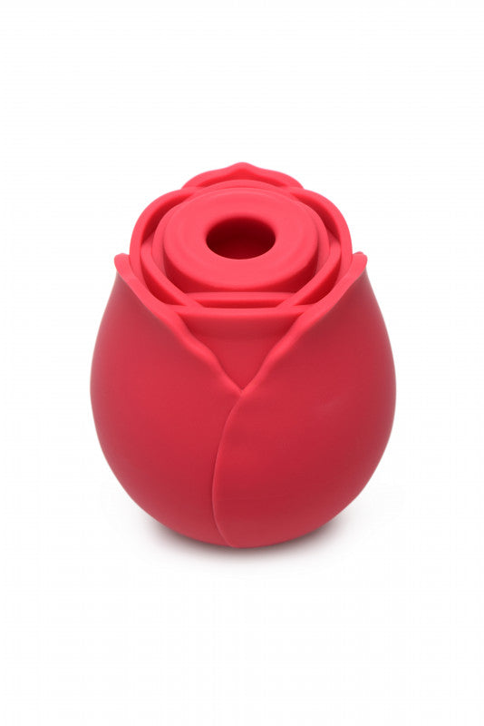 Inmi - Bloomgasm Wild Rose Silicone Suction Stimulator - Red