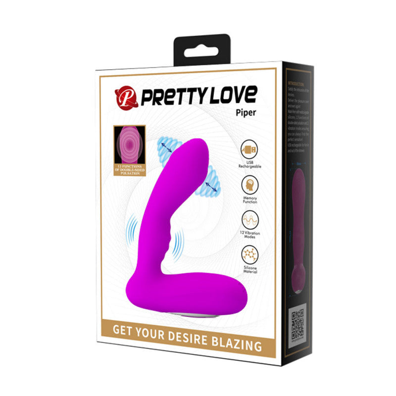 Piper Double-Side Pulsation Prostate - Purple