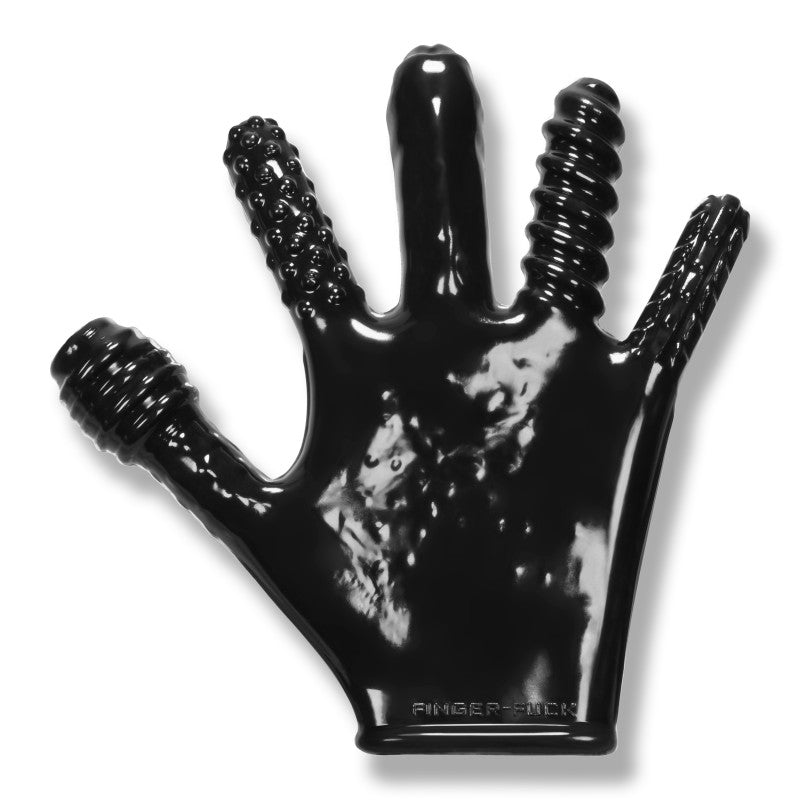 Finger Reversible Jo &amp; Penetration Toy -  Black