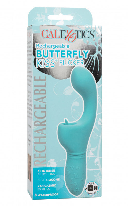 Rechargeable Butterfly Kiss Flicker - Blue