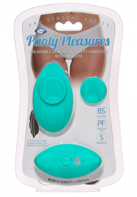Cloud 9 Panty Pleasures Magnetic Panty Vibe - Teal