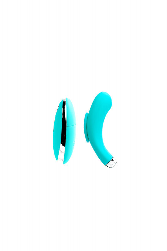 Niki Rechargeable Flexible Magnetic Panty Vibe -  Turquoise