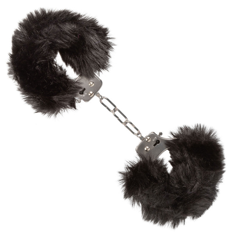 Ultra Fluffy Furry Cuffs - Black