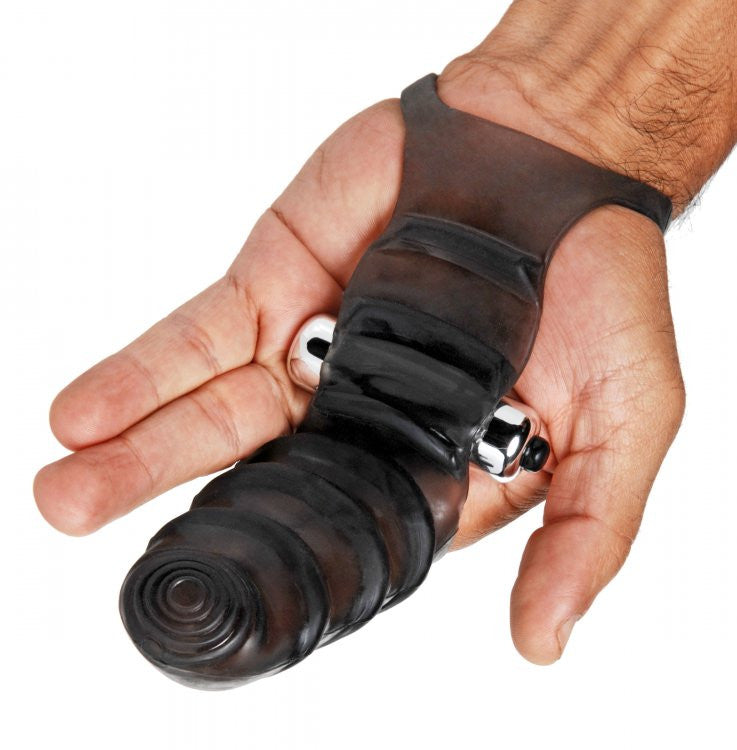 Master Series G-Spot Vibrating Finger Glove