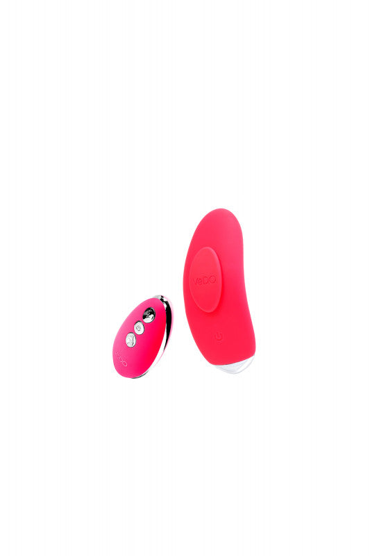 Niki Rechargeable Flexible Magnetic Panty Vibe -  Pink