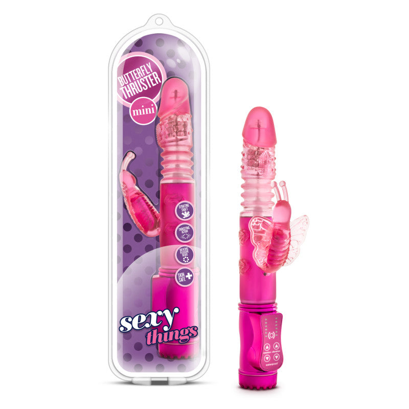 Sexy Things Butterfly Thruster Mini - Fuchsia