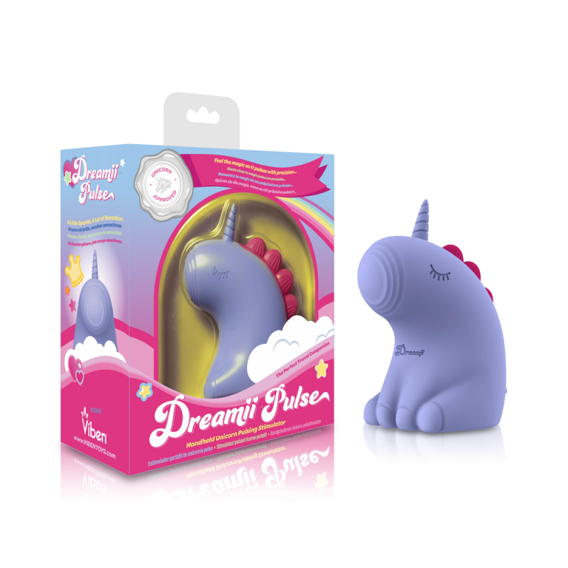 (Presale Only) - Dreamii Pulse Pulsing Unicorn Stimulator - Mystical Purple