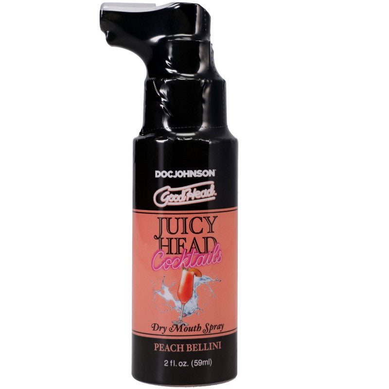 Goodhead - Juicy Head - tails Dry Mouth Spray Peach Bellini - 2oz