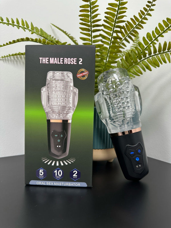 The Male Rose 2 – Suction & Stroke Pleasure Device for Men