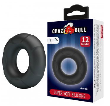 Arvell - ring Super Soft Silicone - Black