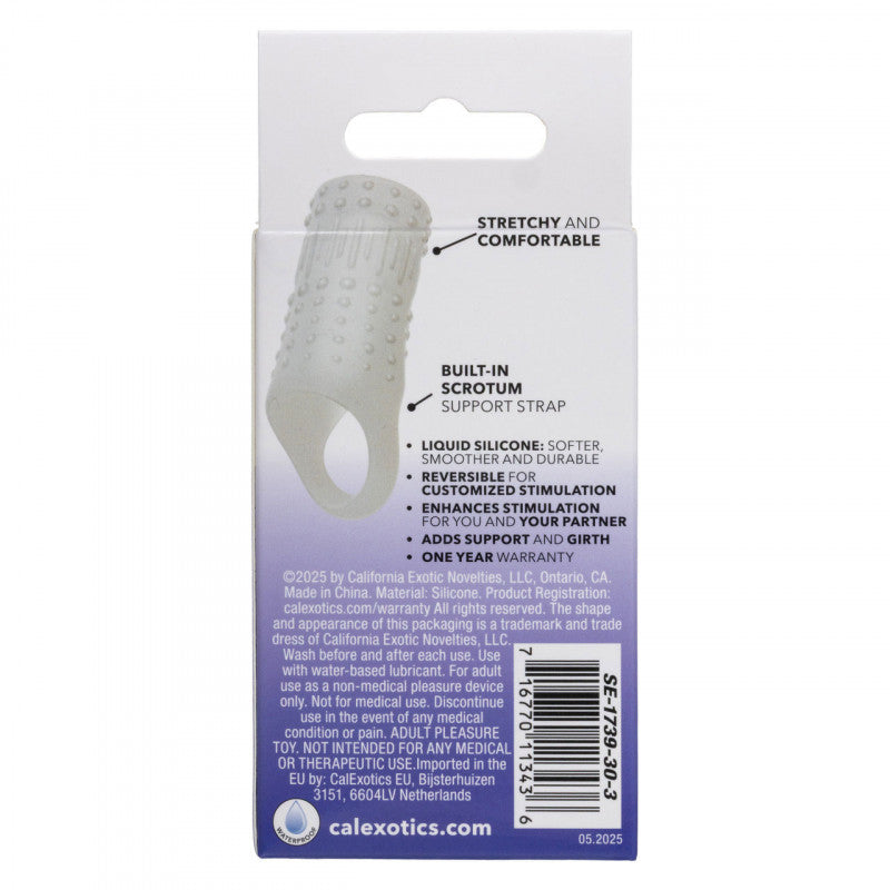 Basic Essentials Liquid Silicone Stimulation  - Clear