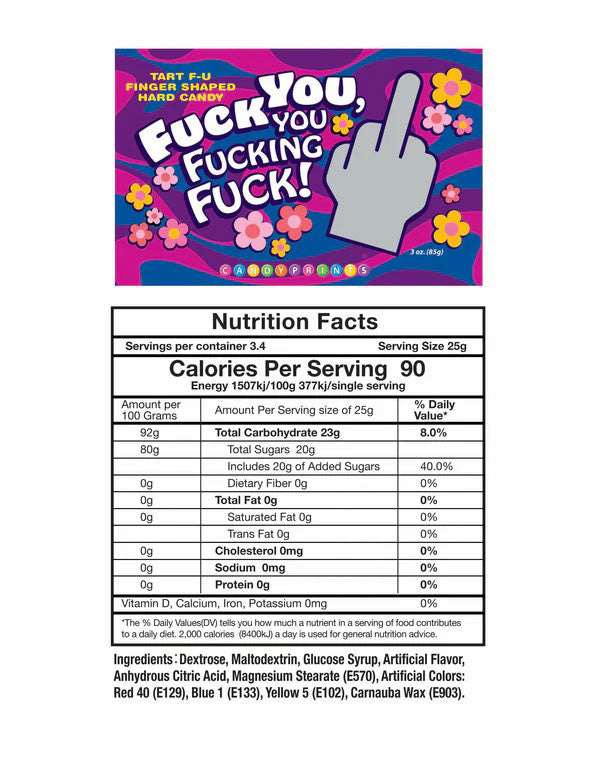 You, You ing  Candy - 3oz Bag
