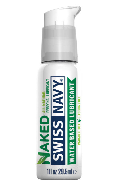 Swiss Navy Naked Water Based Lubricant 1 Oz
