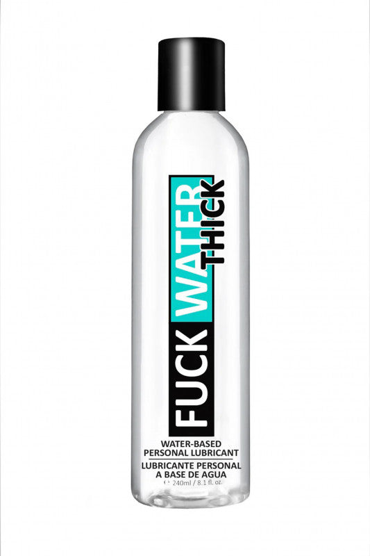 Water Thick 8oz Clear Water Based Lubricant