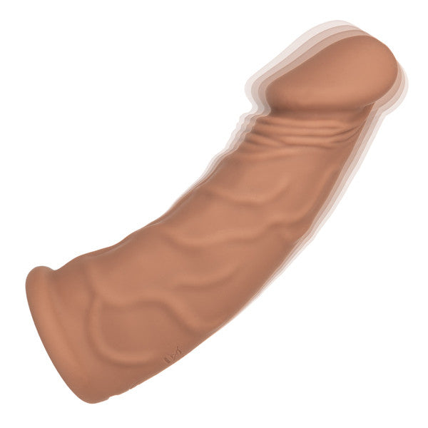 Performance Maxx Rechargeable Vibrating Extension 7" - Brown