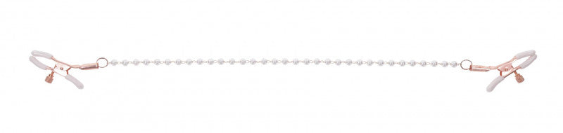 Peaches N Creame Pearl Nipple Clamps - Pink