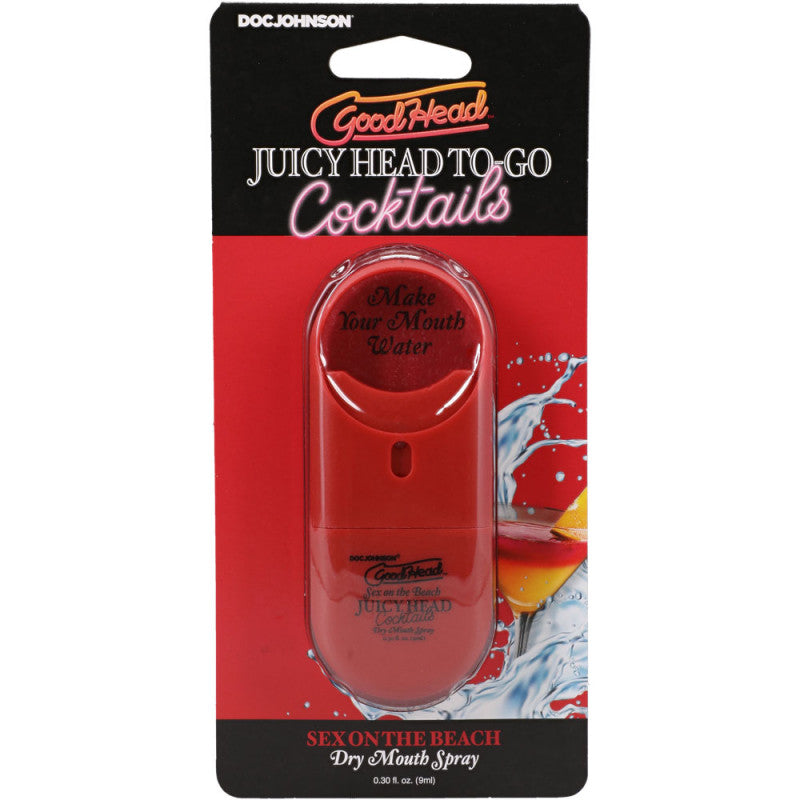 Goodhead Juicy Head tails Dry Mouth Spray to-Go - Sex on the Beach