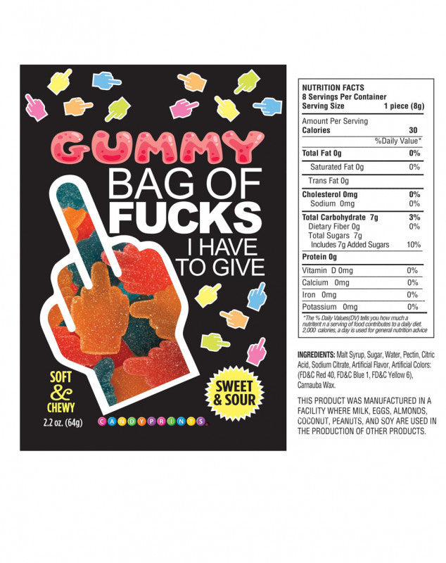 Bag of s I Have to Give, Sour Gummy 2.2oz