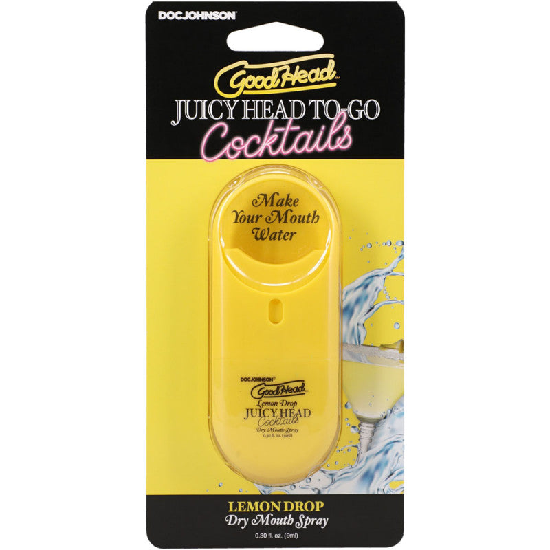 Goodhead Juicy Head tails Dry Mouth Spray to-Go - Lemon Drop