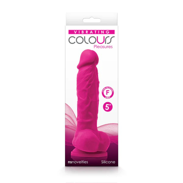 Colours Pleasures Vibrating 5"  - Pink