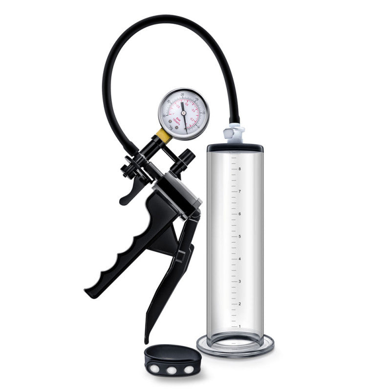 Performance - Vx8 Premium Penis Pump System  With Silicone  Strap - Clear
