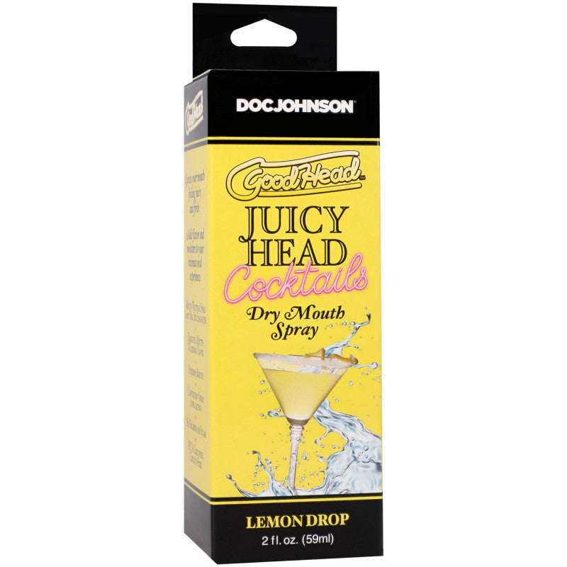Goodhead - Juicy Head - tails Dry Mouth Spray Lemon Drop - 2oz