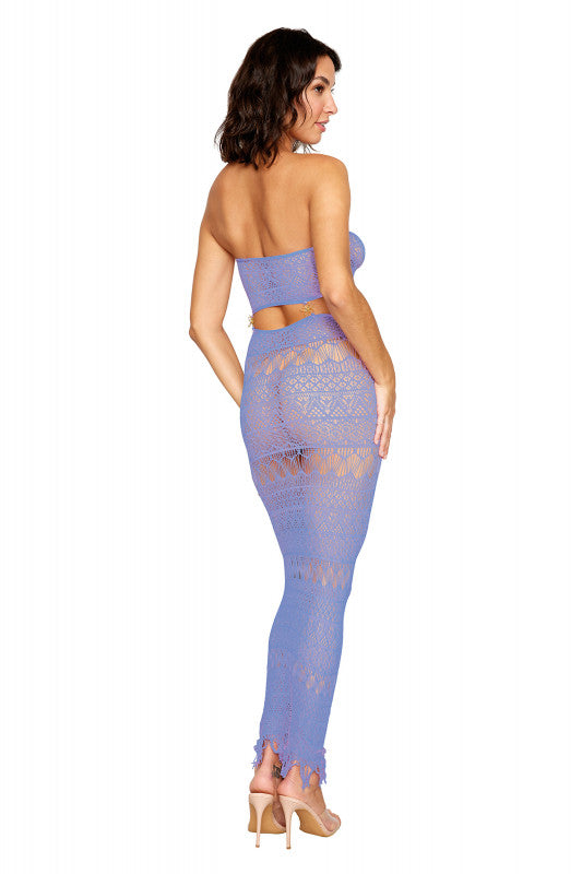 Bodystocking Gown - One Size - Lavender Haze