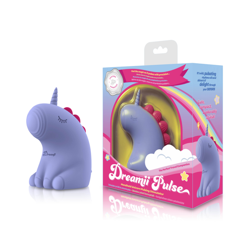 (Presale Only) - Dreamii Pulse Pulsing Unicorn Stimulator - Mystical Purple