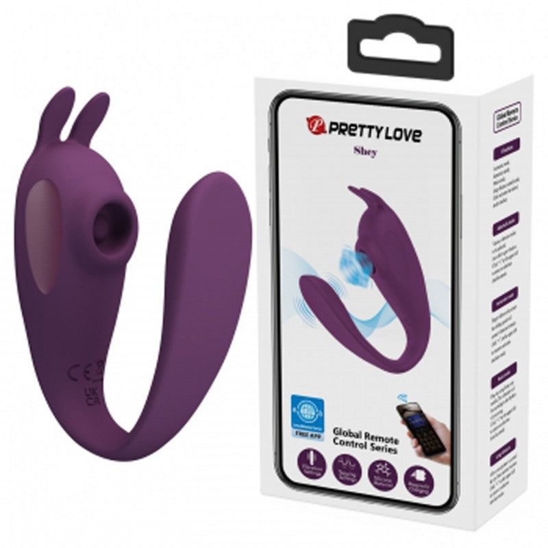 Shey Global App Control Vibrator - Purple - SomethingSexyPlanet Shey Global App Control Vibrator - Purple - SomethingSexyPlanet