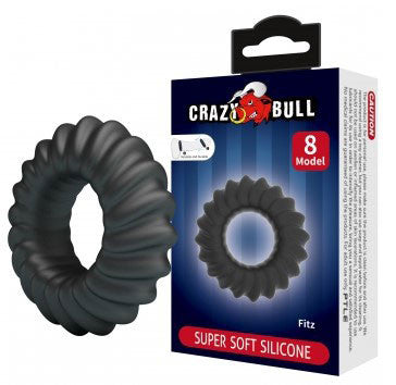 Fitz - ring Super Soft Silicone - Black
