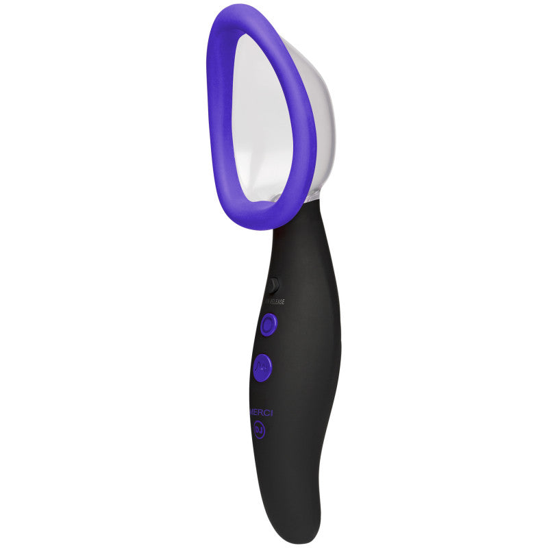 Merci - Pumped - Rechargeable Automatic Vibrating   Pump - Black
