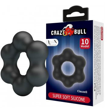 Clauzell - ring Super Soft Silicone - Black