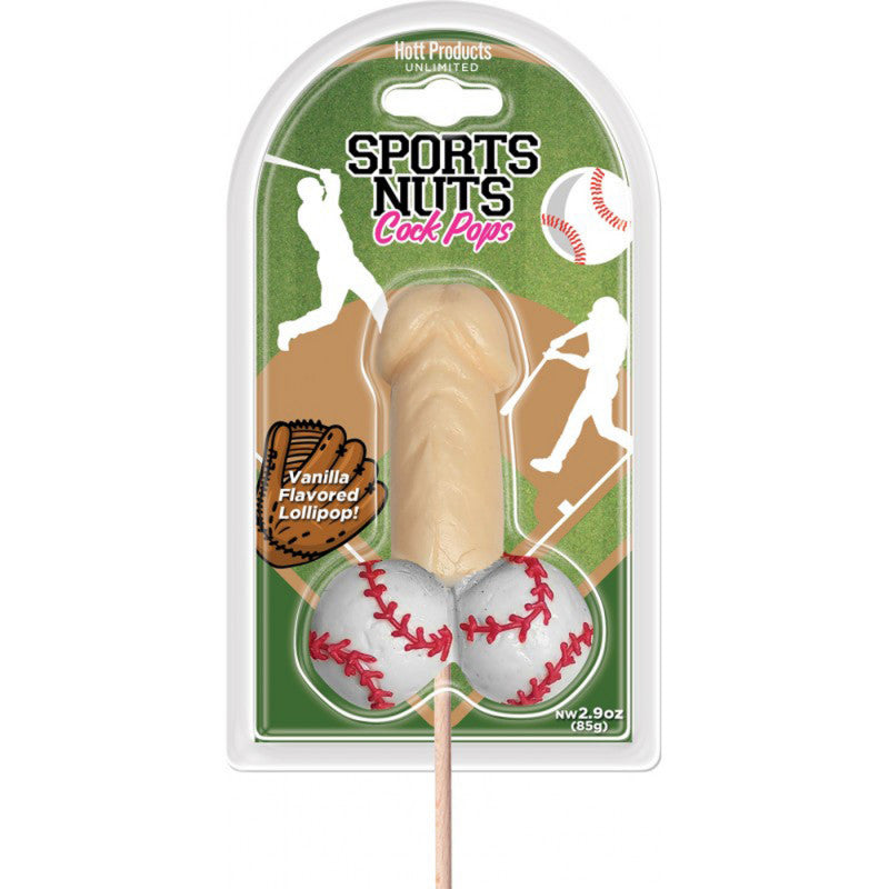 Sports Nuts  Pops Baseballs Vanilla Lovers