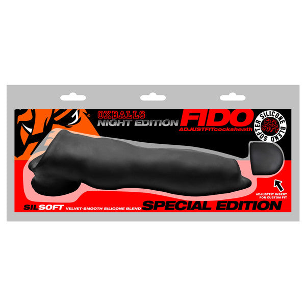 Fido Velvet Smooth Beast sheath - Black