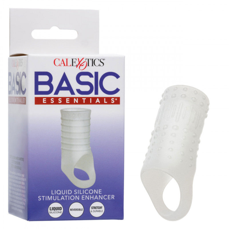 Basic Essentials Liquid Silicone Stimulation  - Clear