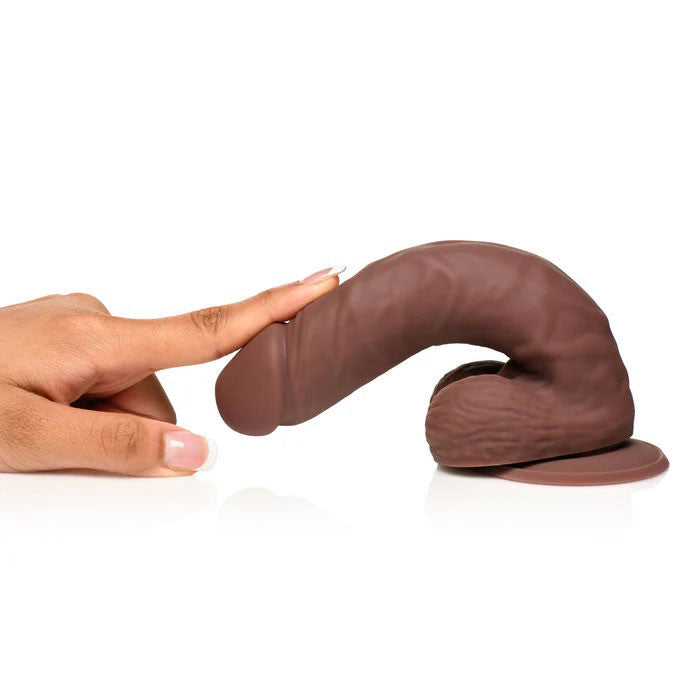 Easy Riders 7" Silicone  With Balls - Dark