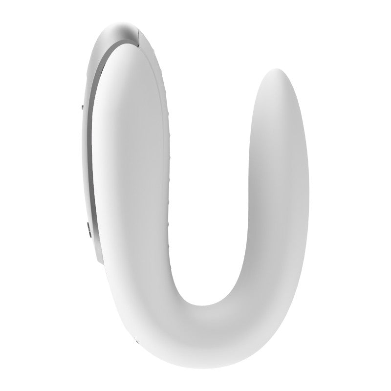 Satisfyer Double Fun – White App-Controlled Couples Vibrator