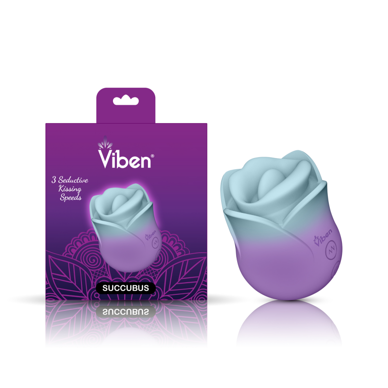 (Presale Only) - Succubus Vibrating Kissing Rose - Pixie Dust