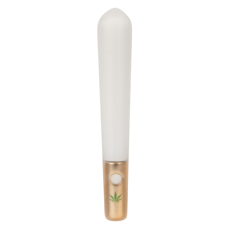 Naughty Bits Smoke Show Mini Joint Vibe - White
