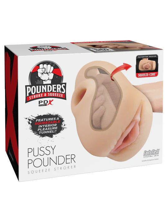 Pdx Plus  Pounder Squeeze Stroker - Light