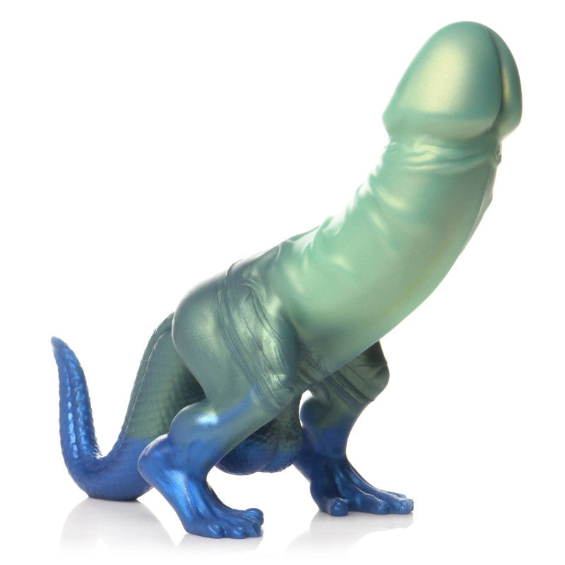 Jurassic  Dinosaur Silicone  - Green/blue