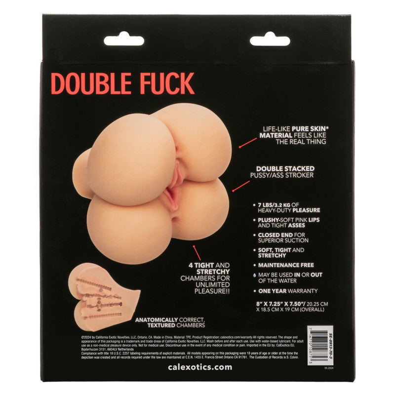 Stroke It Double  - Ivory