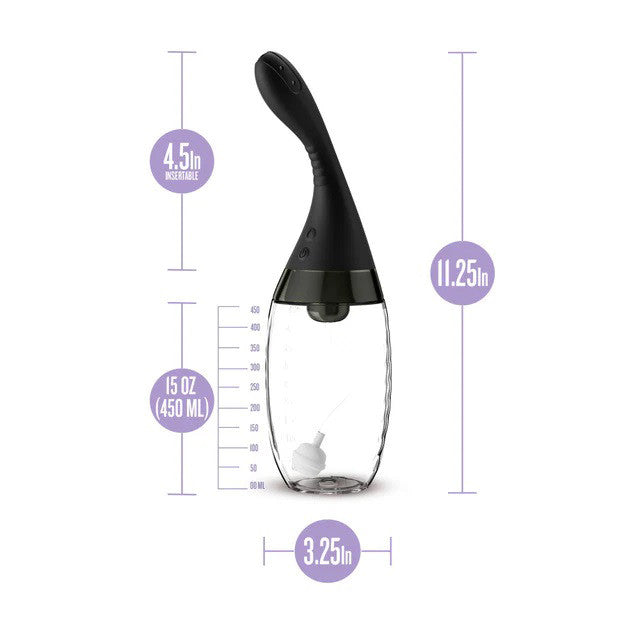 Anal Adventures Platinum - Aqua Jet - Black - SomethingSexyPlanet Anal Adventures Platinum - Aqua Jet - Black - SomethingSexyPlanet