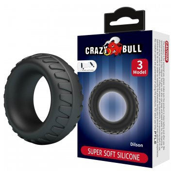 Dilson - ring Super Soft Silicone - Black