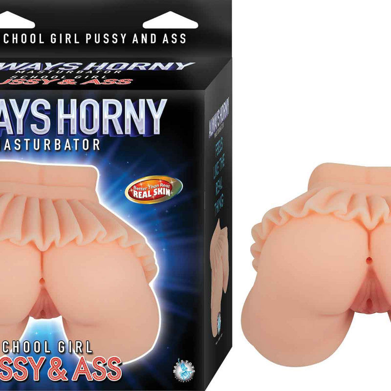 Always Horny Masturbator and Ass - White